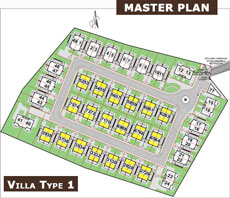Master plan - Villa Type 1