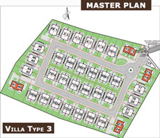 Master plan - Villa Type 3